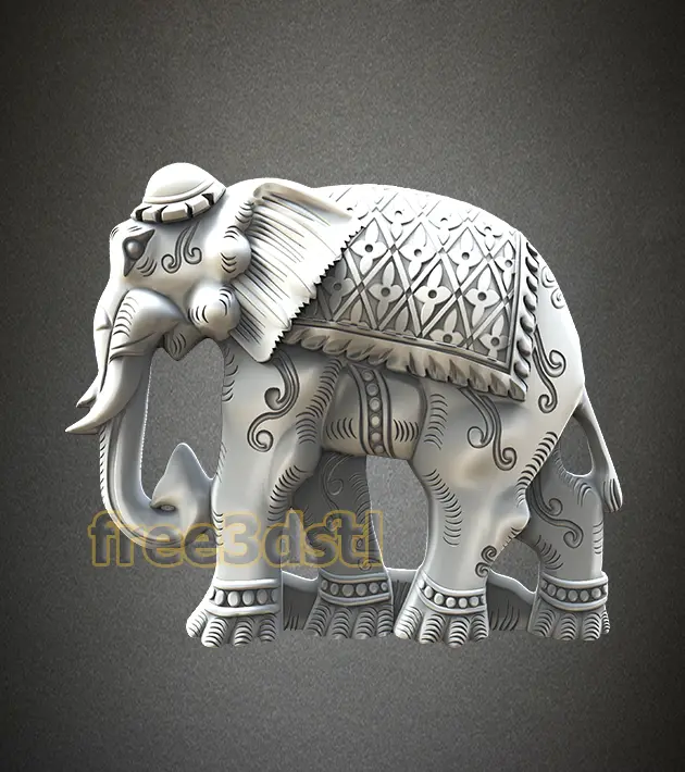 elephant 3d