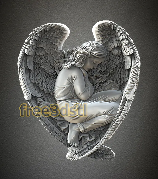 3d model angel