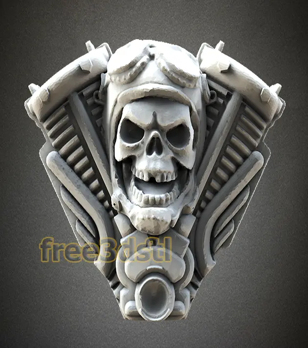 skull 3d model