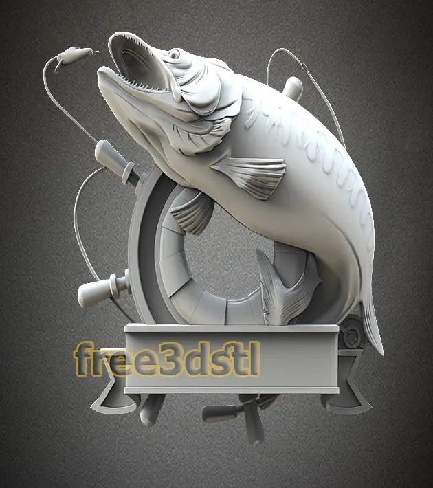 Fish sign stl file free