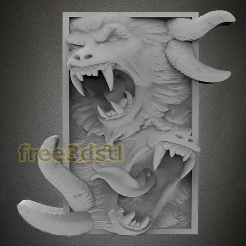 warewolf model 3d face
