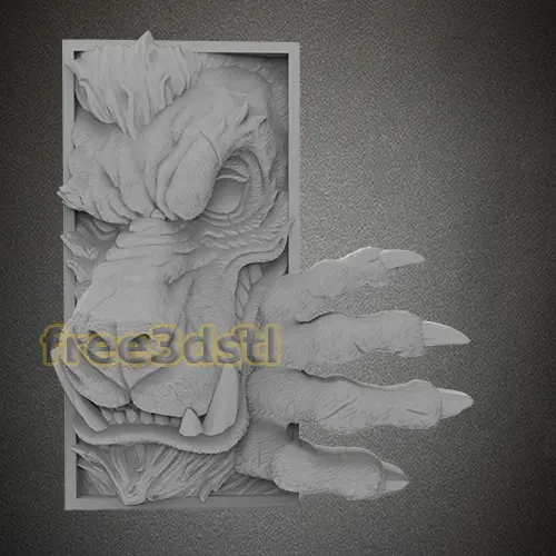 warewolf model 3d